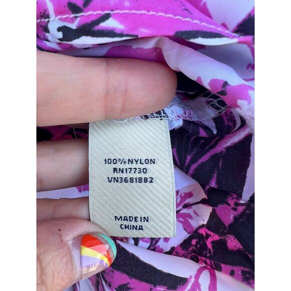 Jean Paul Gaultier for Target Shirt Ruffle Dress With Pocket Floral Size Small - Picture 5 of 12